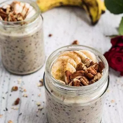Banana Bread Overnight Oats