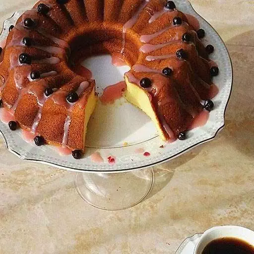 Творожный кекс