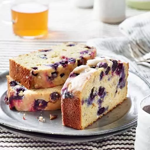 Lemon Blueberry Ricotta Cake