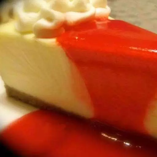 Sugar Cookie Cherry Cheesecake