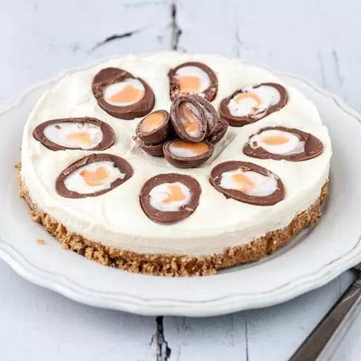 Creme Egg Cheesecake
