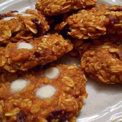 Cranberry-Pumpkin Oat Breakfast Cookies