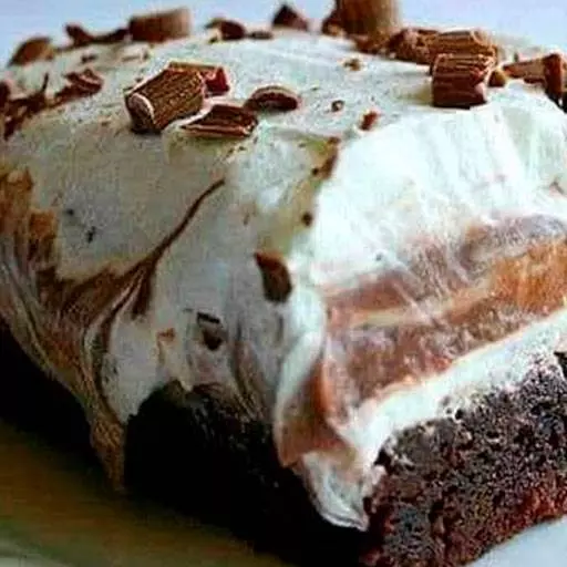 Brownie Refrigerator Cake