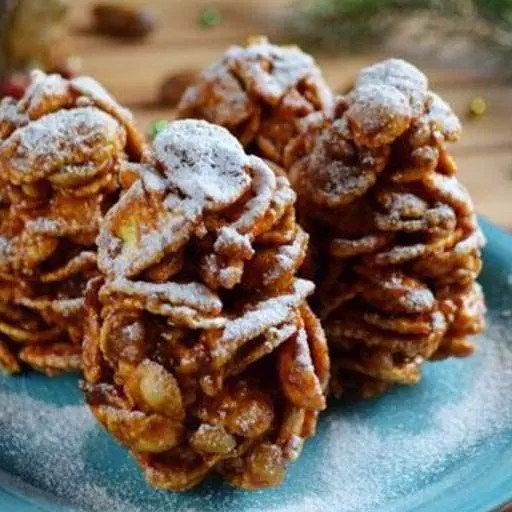 Десерт "Еловые шишки"