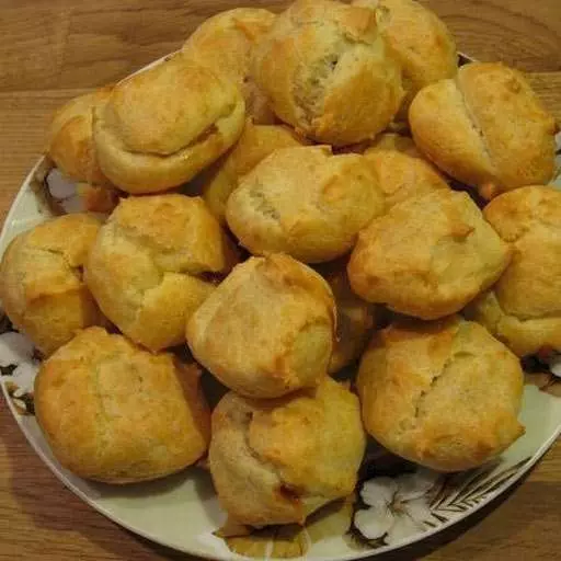 Еклери зі згущеним молоком