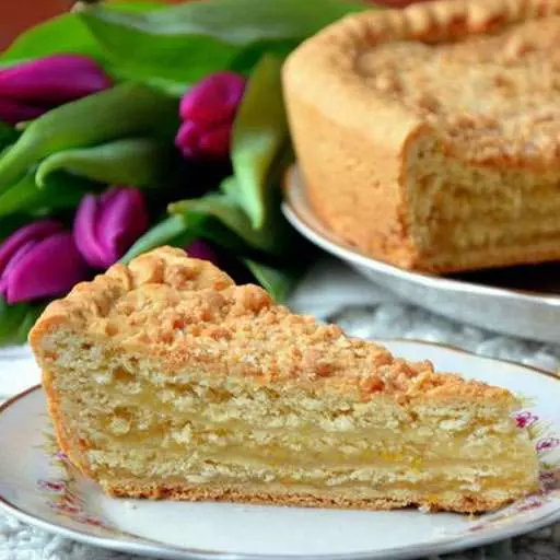 Листковий лимонний пиріг