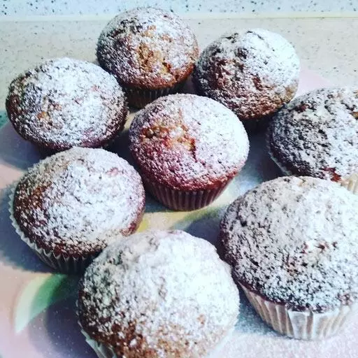 Маффіни з волоськими горіхами