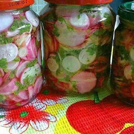 Консервированная редиска