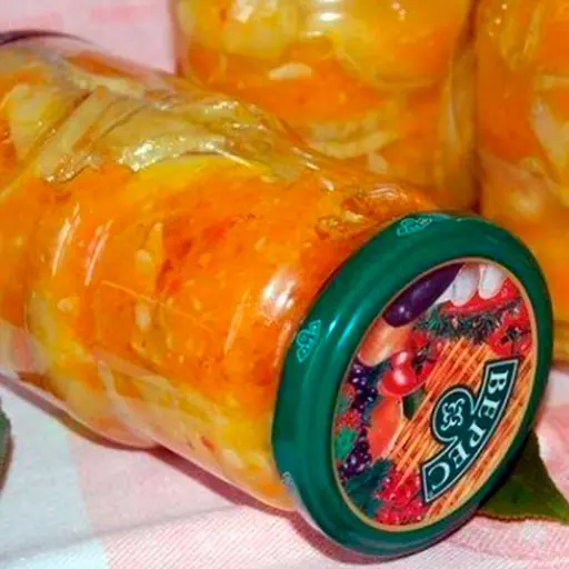 Кабачки в остром соусе