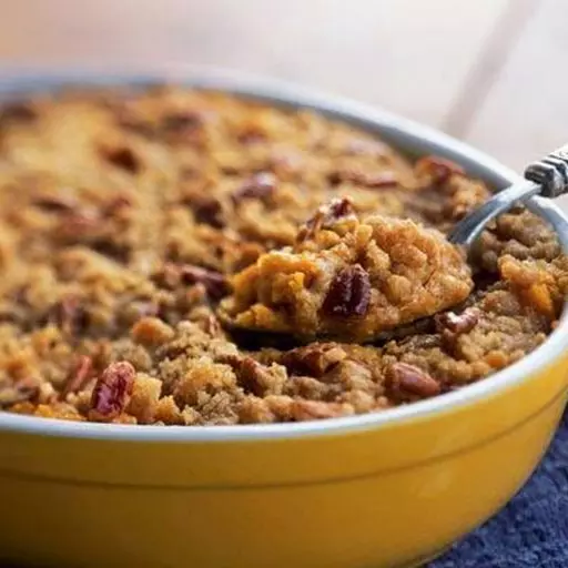 Streuseled Sweet Potato Casserole