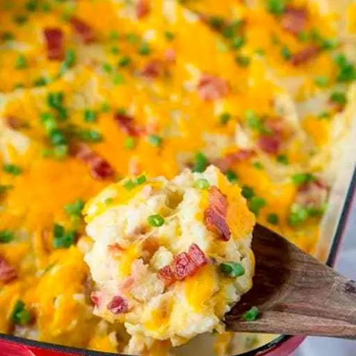 Loaded Twice Baked Potato Casserole