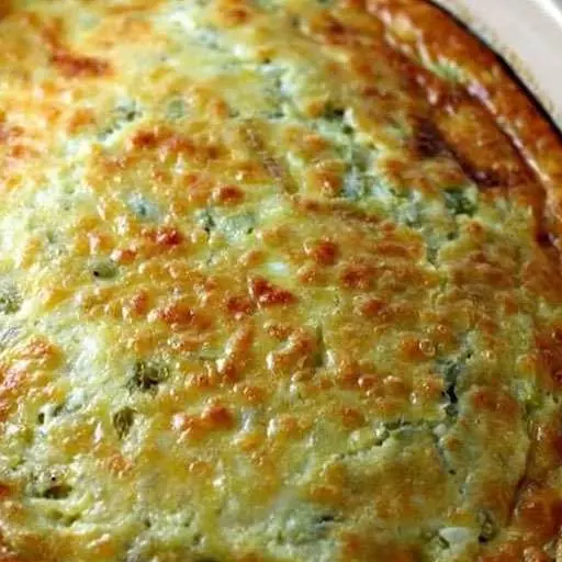 Green Chile Cheese Egg Puff for Breakfast Casserole