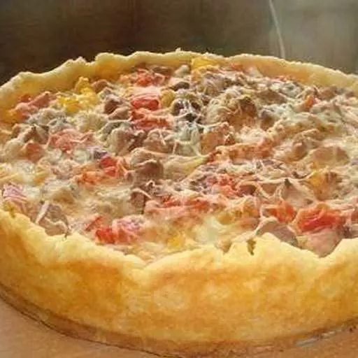 Мясная запеканка