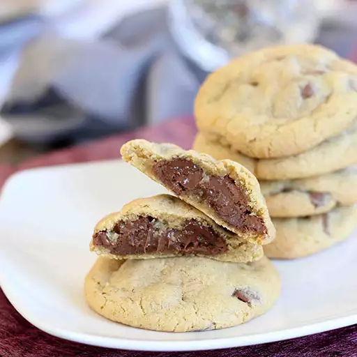 Chocolate Filled Cookies
