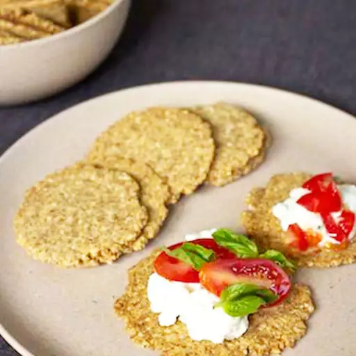 Flax Seed and Nut Crackers