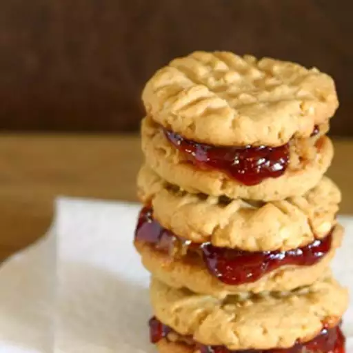Peanut Butter and Jelly Cookies