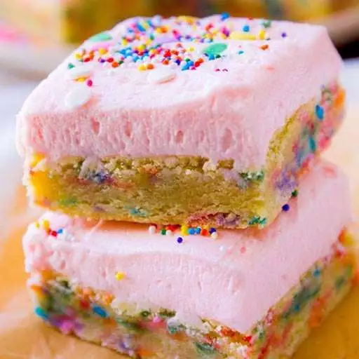 Frosted Sugar Cookie Bars