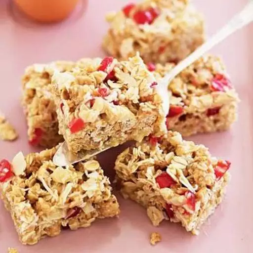 Cherry Muesli Slice