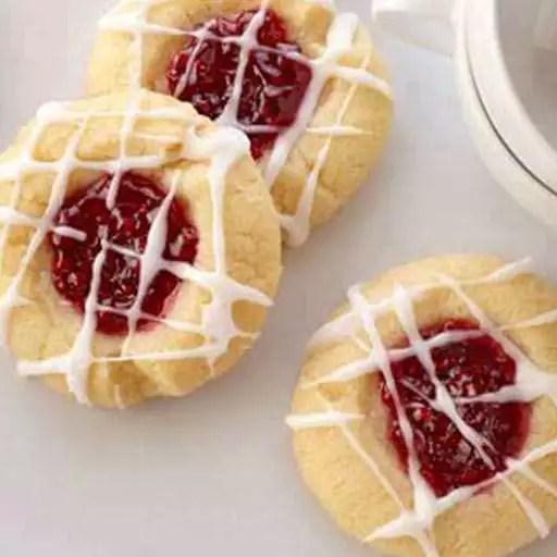 Almond Raspberry Cookies