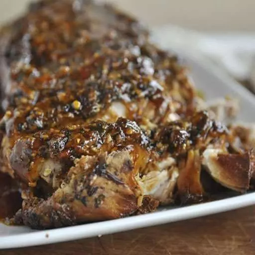 Crock Pot Parmesan Honey Pork Roast