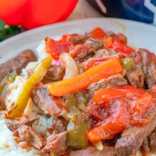 Crock Pot Pepper Steak