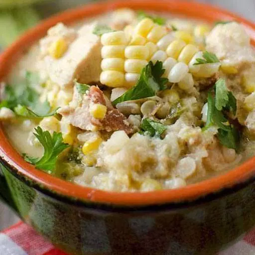 Healthy Crock Pot Jalapeno, Chicken & Sweet Corn Soup
