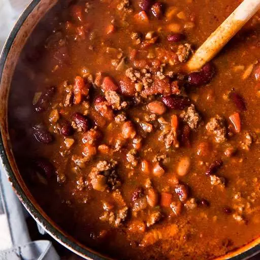 Crock Pot Mushroom Chili