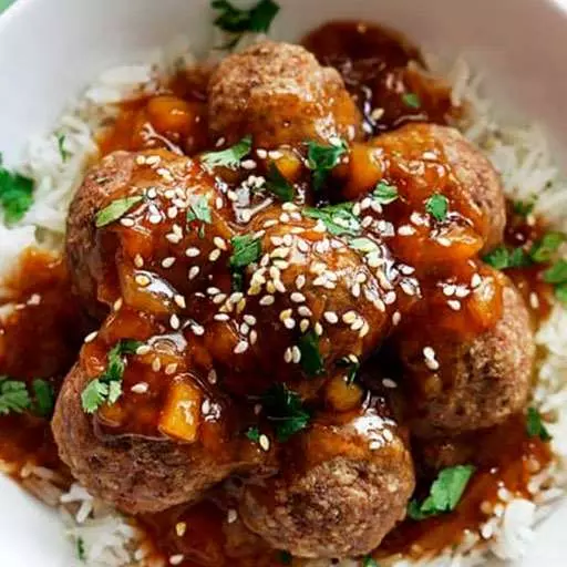 Hawaiian Meatballs