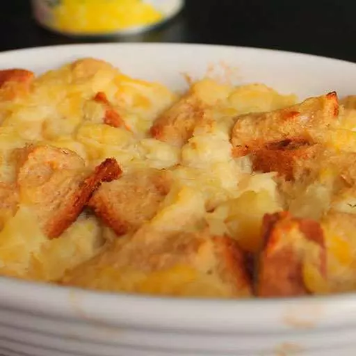 Pineapple Bread Pudding