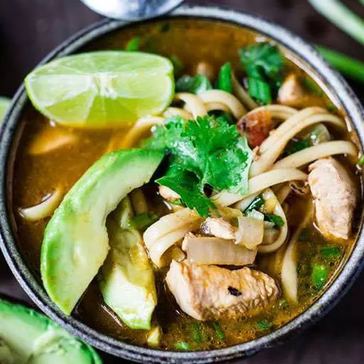 Mexican Chicken Noodle Soup