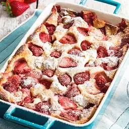 Strawberry Cream Cheese Cobbler