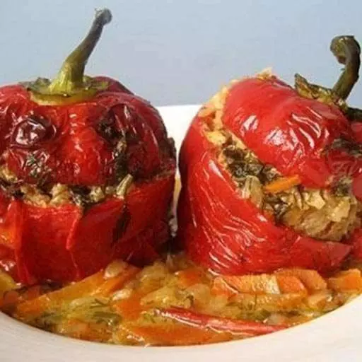Фарширований перець з м'ясом