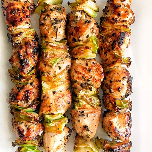 Шашлычки из куриной грудки