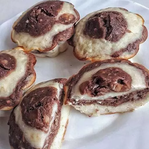 Бананово -шоколадні кексики