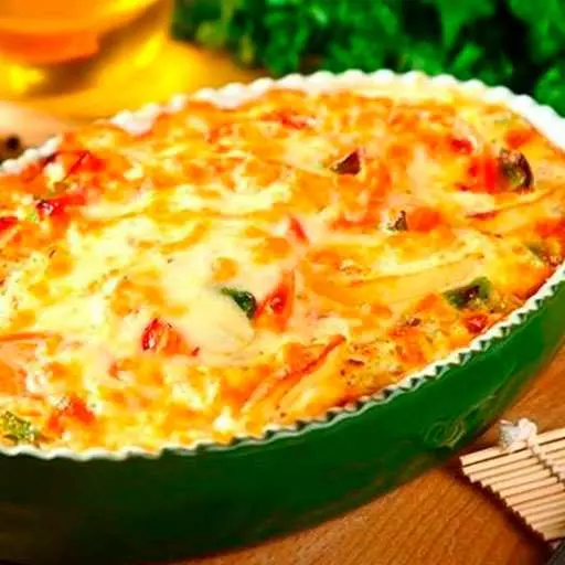 Смачна запіканка з овочами