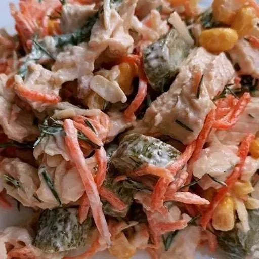 Безумно вкусный салатик