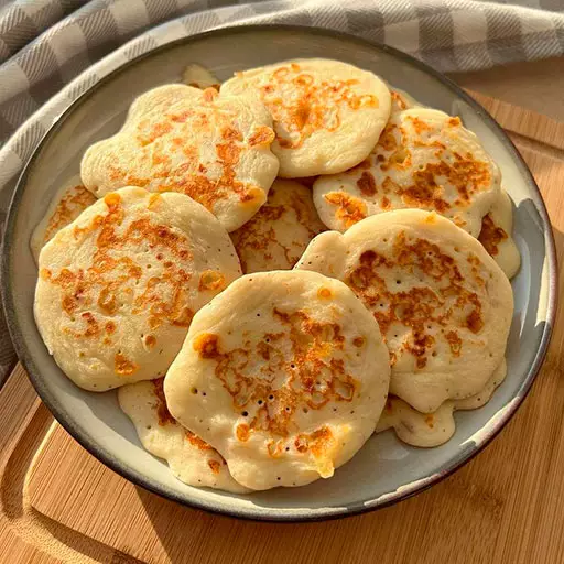 Мягкие творожные оладушки
