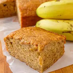 Honey Banana Snack Cake