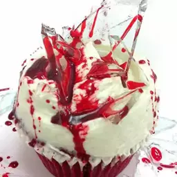 Broken Glass Cupcakes
