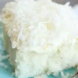 Very Moist Coconut Sheet Cake