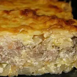 Капустная запеканка с фаршем