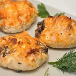 Курица с грибами или куриные бомбочки 
