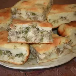 Рыбный пирог на скорую руку
