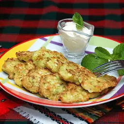 Капустные оладьи
