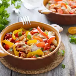 Мясное рагу с овощами