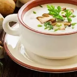 Сырный суп с шампиньонами