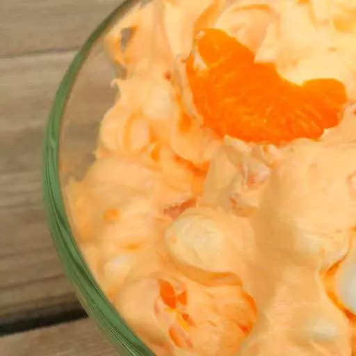 Orange Fluff Jello Salad