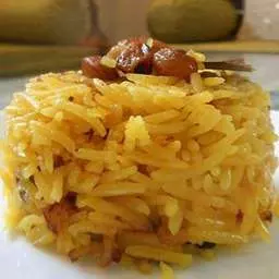Rich Delicious Sweet Saffron Rice