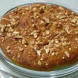 Mango Semolina Cake