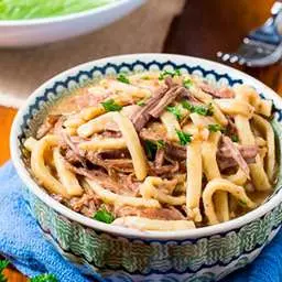 Beef and Noodles